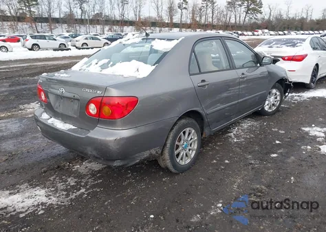 2004 Toyota Corolla Le z USA, uszkodzony, nr VIN 2T1BR32E24C175841